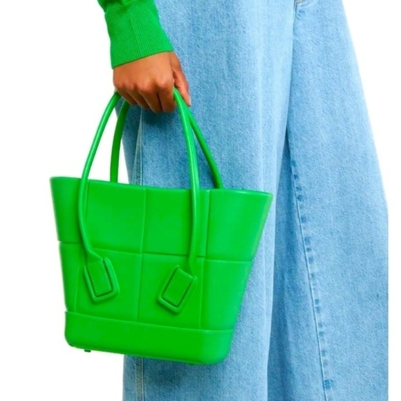 Handbags - Green Tote Bag